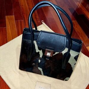 Michael Kors Collection Bancroft Large Calf Hair Satchel
